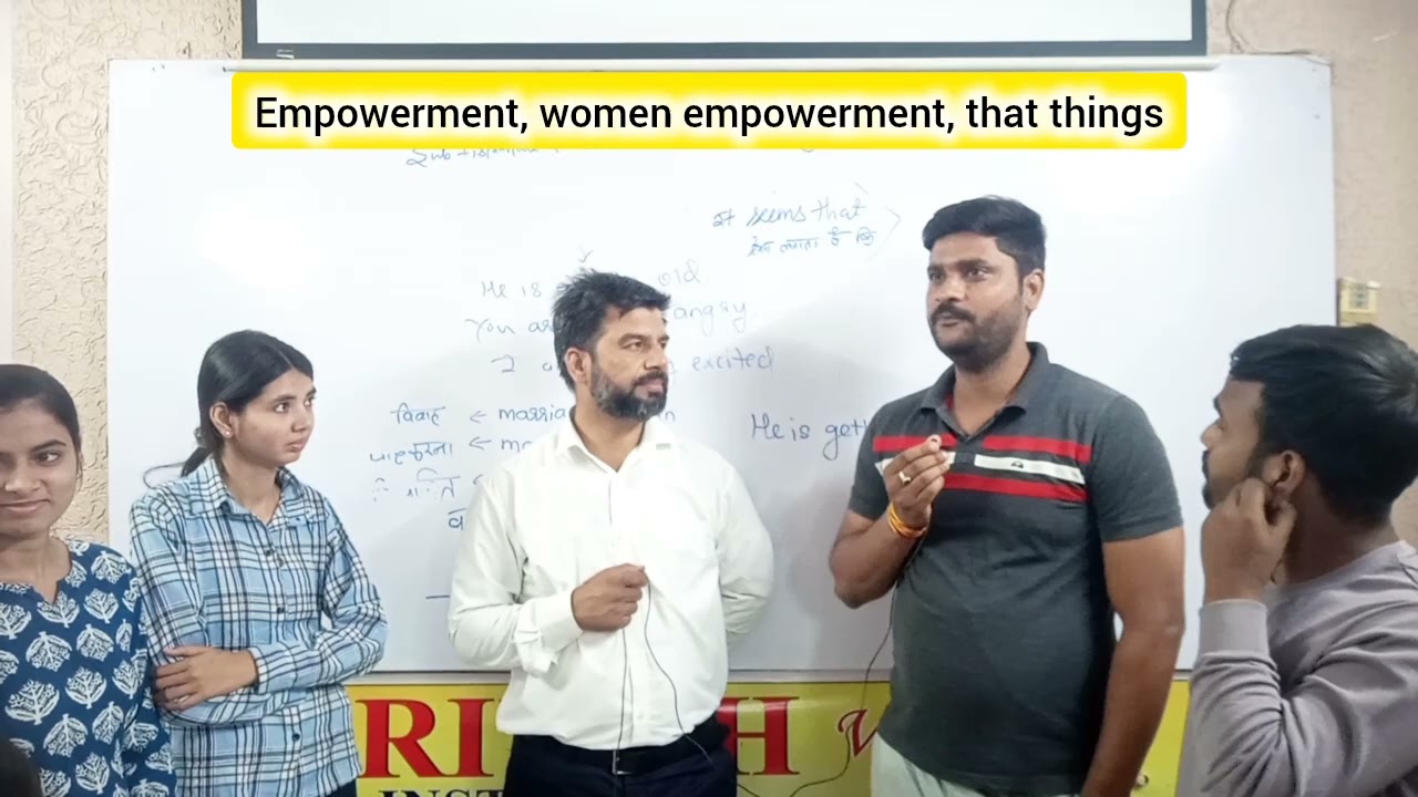 Gender Equality or Women Empowerment #groupdiscussion