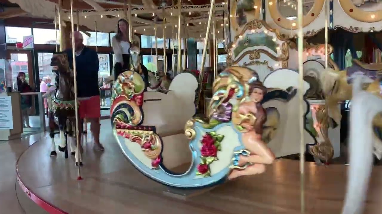 Carousel  at Canalside Buffalo NY