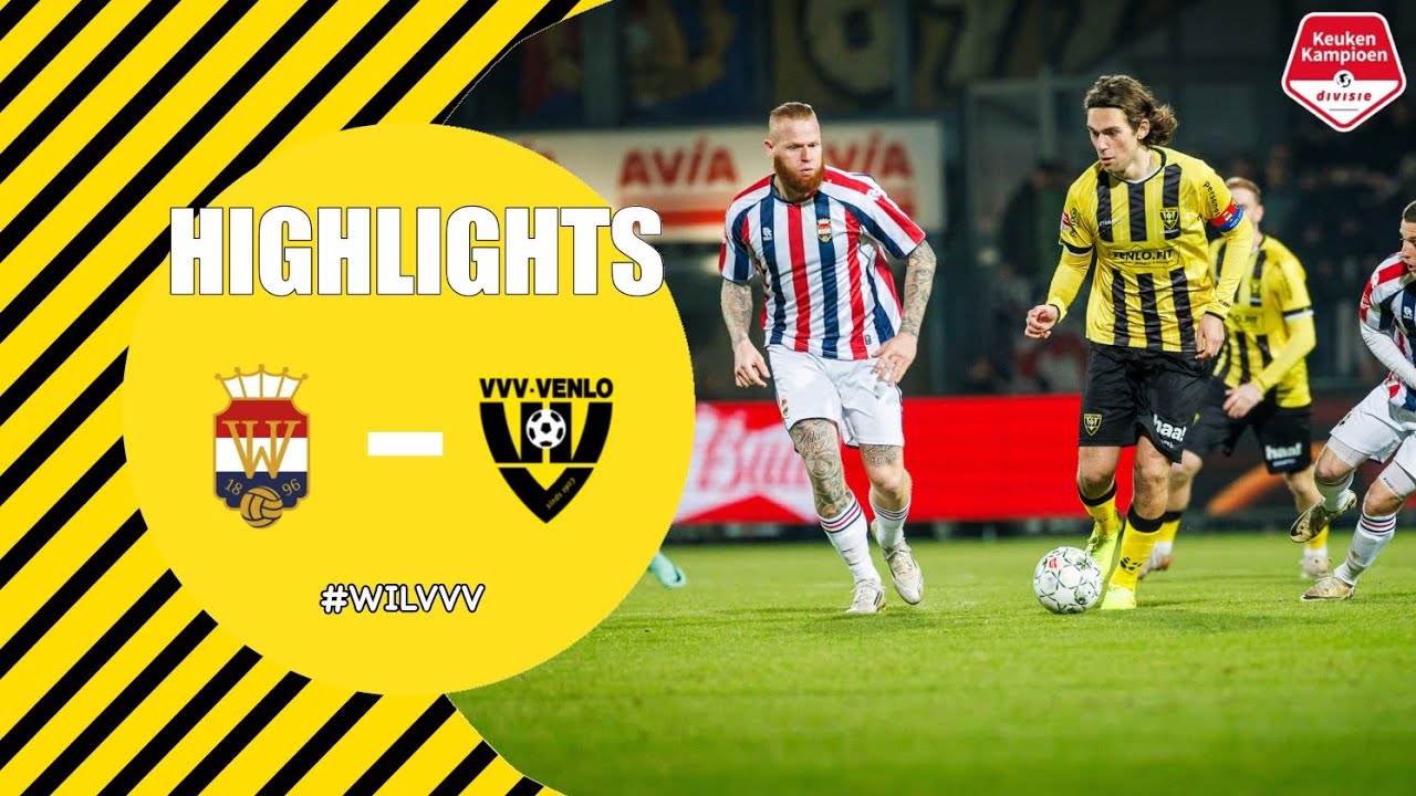 HIGHLIGHTS - Willem II vs VVV-Venlo