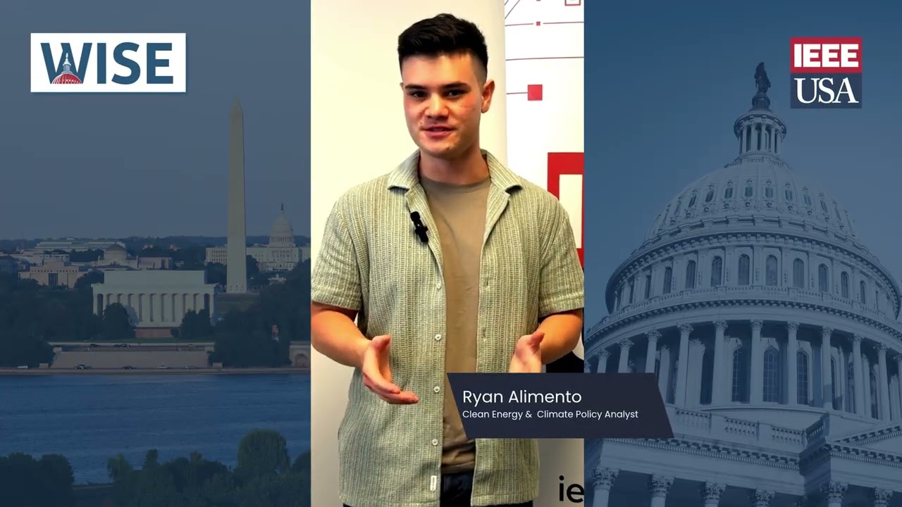 WISE Program - Sponsored by IEEE-USA (Ryan Alimento, 15sec)