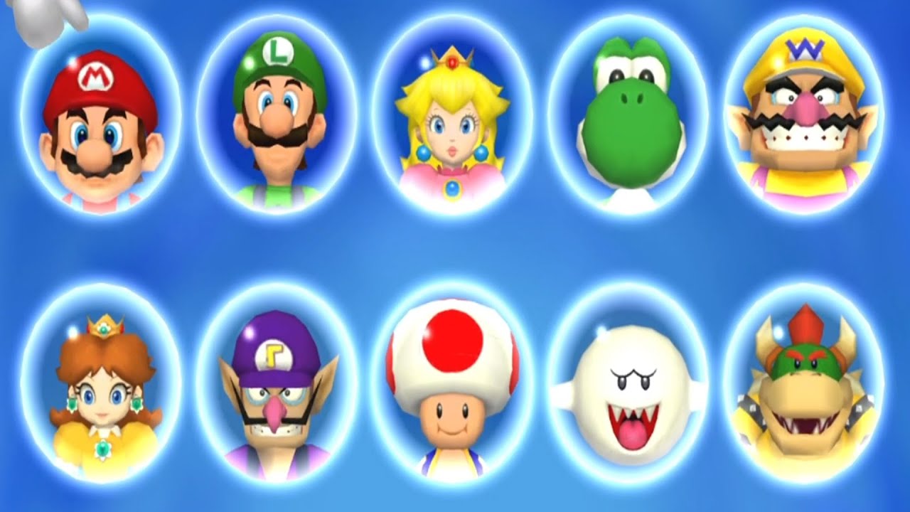 Mario Party 5 All Characters (Master Difficulty)