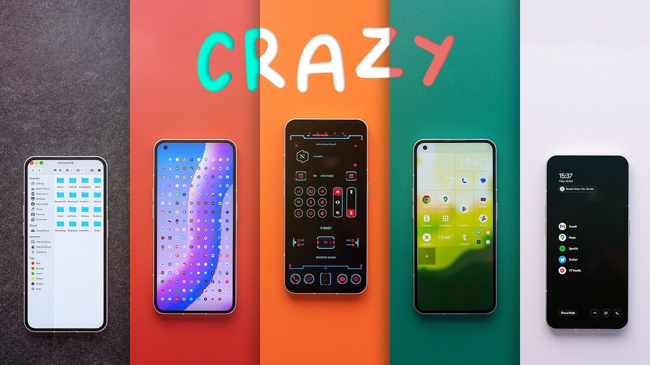 5 ПОТРЯСАЮЩИХ лаунчеров для Android, которые вы ОБЯЗАТЕЛЬНО должны увидеть!