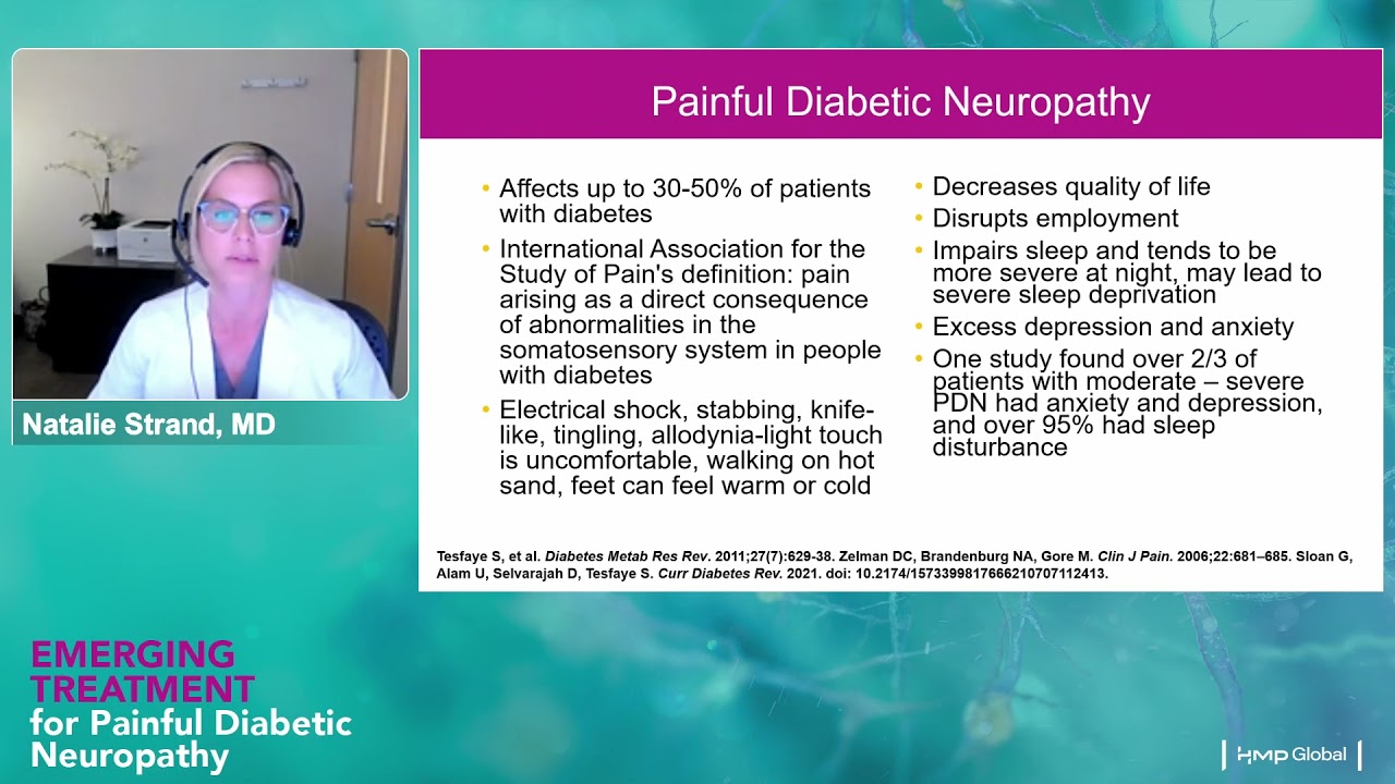 Emerging Treatment Options for Painful Diabetic Neuropathy