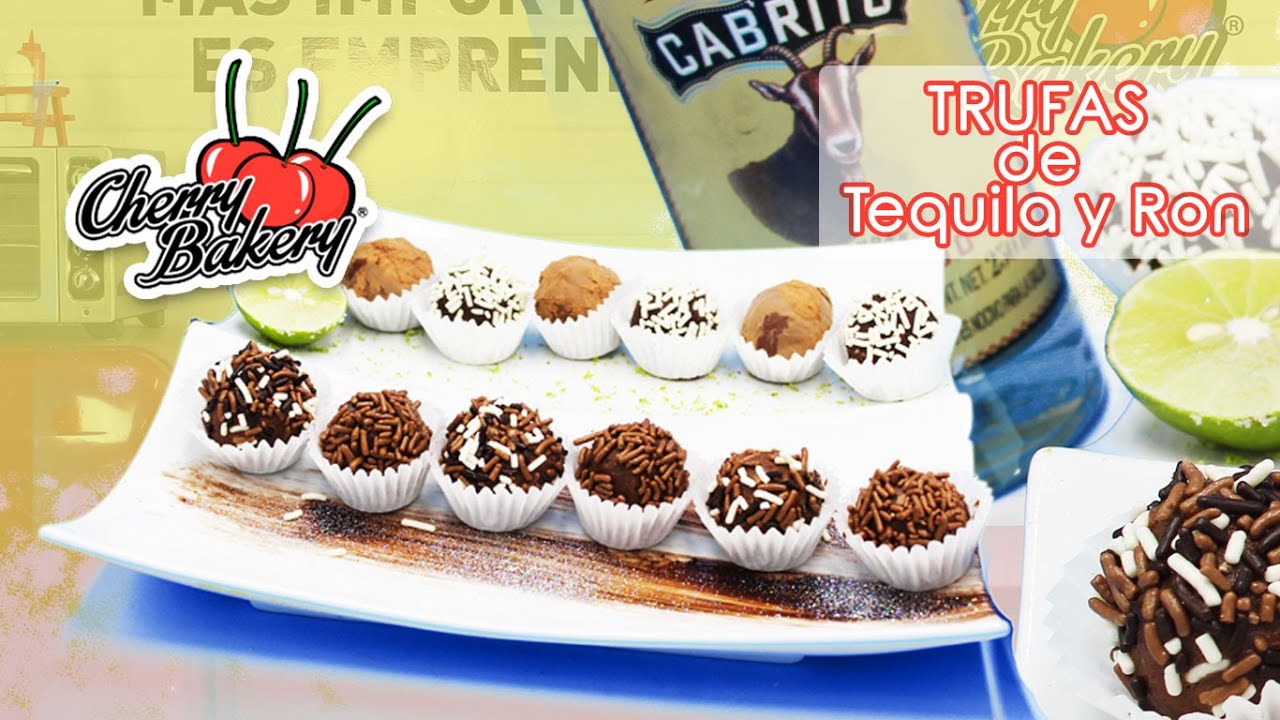 Trufas de Ron y Tequila