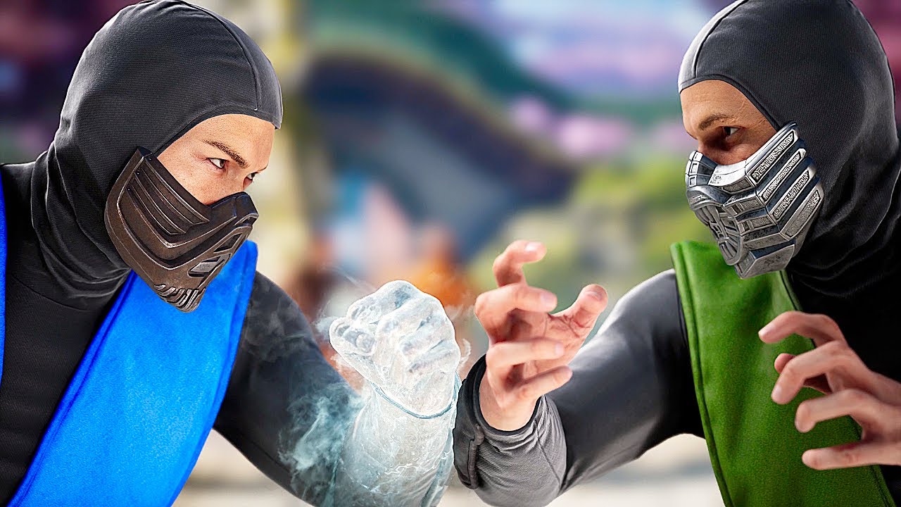 Mortal Kombat 1 Movie Skin Reptile Gameplay MK1