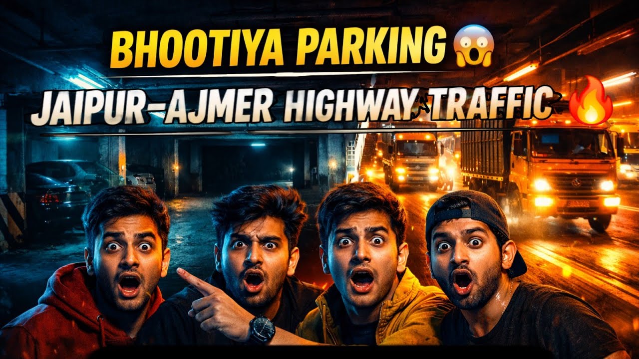 Jaipur–Ajmer Highway Ka Sabse Crazy Traffic 🚛🔥 ll Society Ki Bhutiya Parking 😱