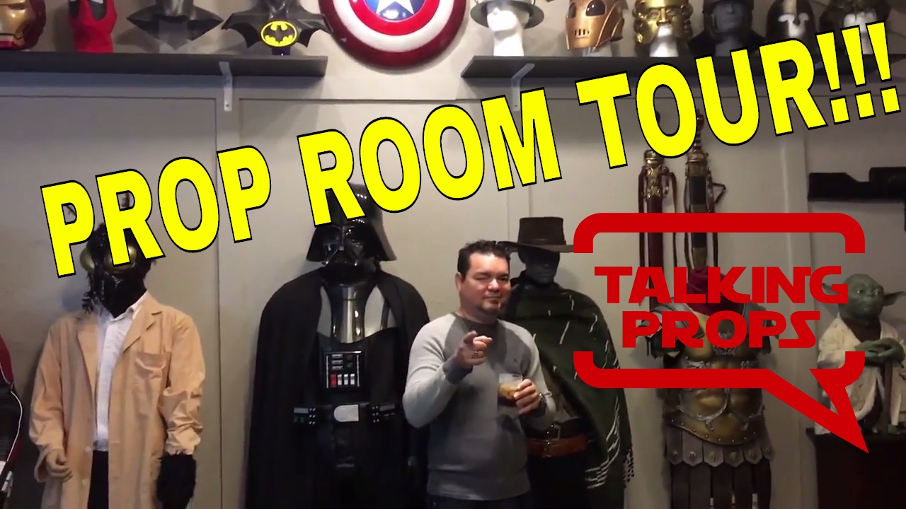 My Prop Collection - Tour of Armando's Prop Room! Talking Props