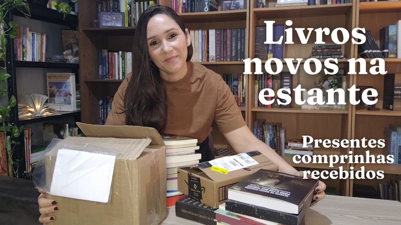 Livros novos na estante | Maria Freitas