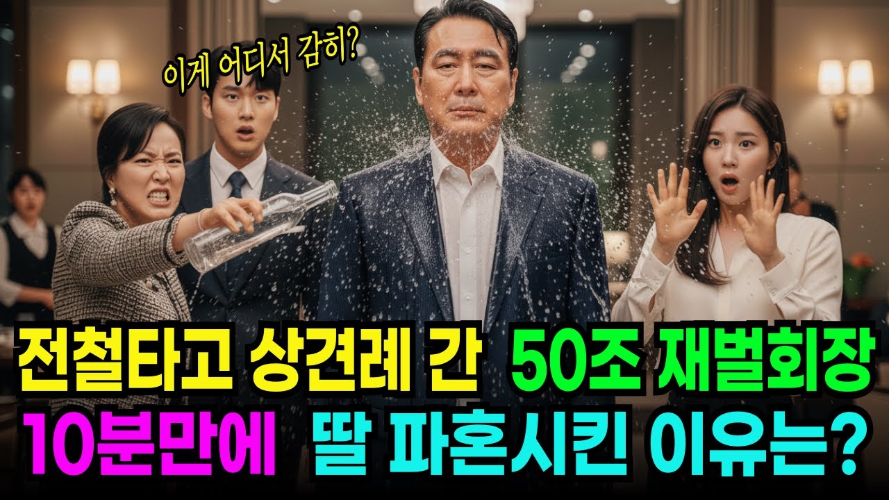 상견례 자리, 한 아버지는 끝까지 아무 말도 하지 않았습니다