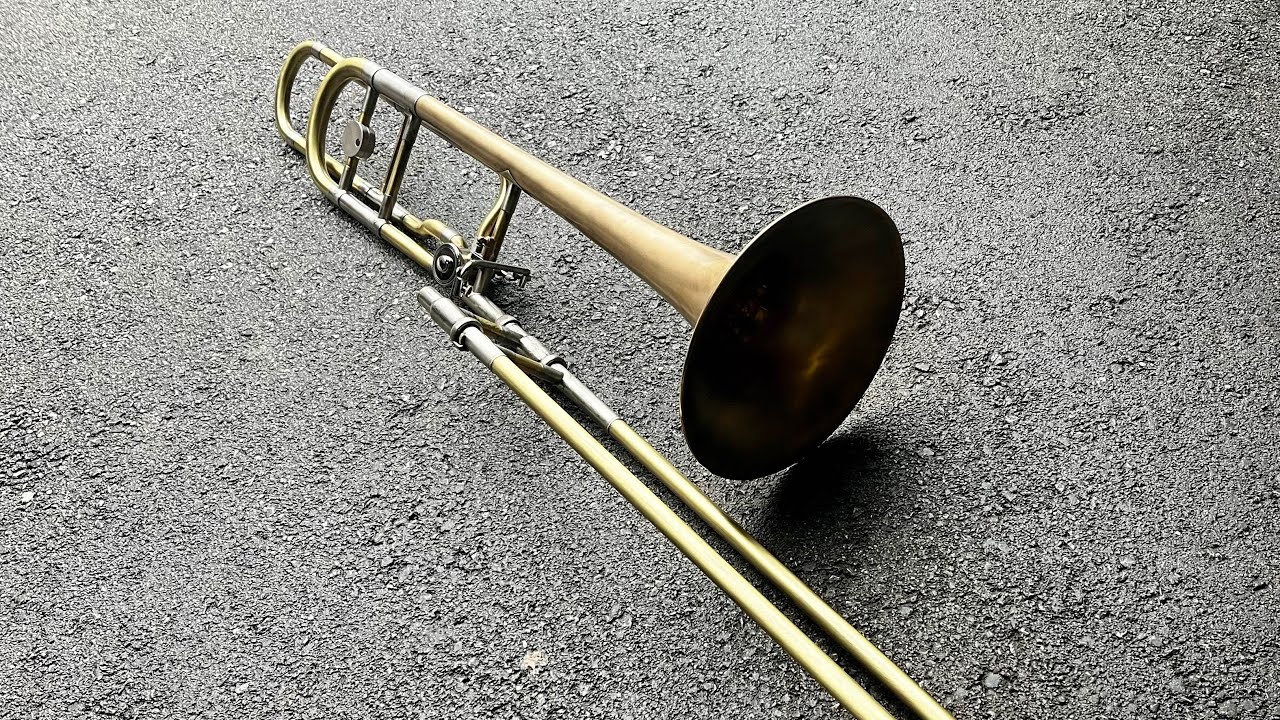 PLEH DOKTOR - TROMBONE Bb/F YAMAHA XENO YSL-882 VINTAGE/SATIN FINISH