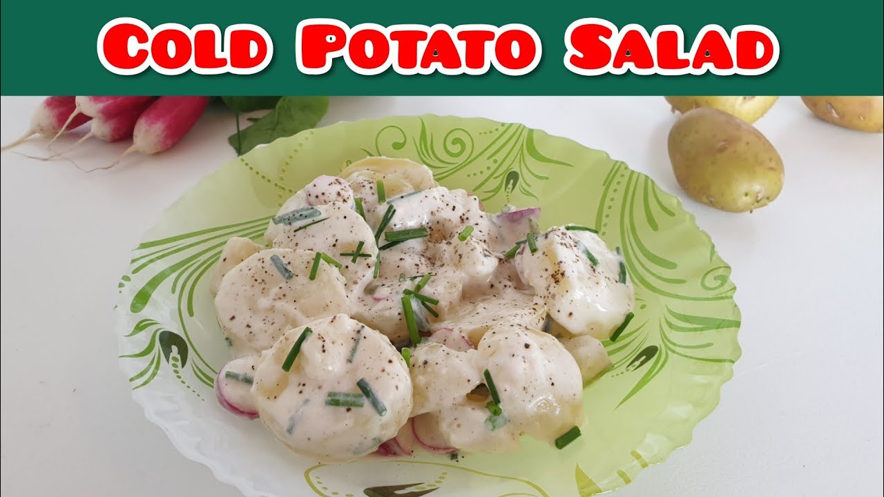 Danish Potato Salad🥗 || Simple Potato salad with Mayo dressing ||Scandinavian Salad Recipe