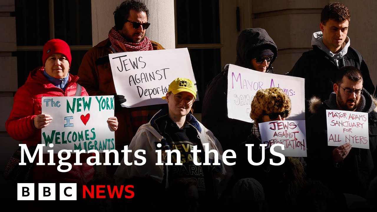 Millions of undocumented migrants face deportation in the US | BBC News
