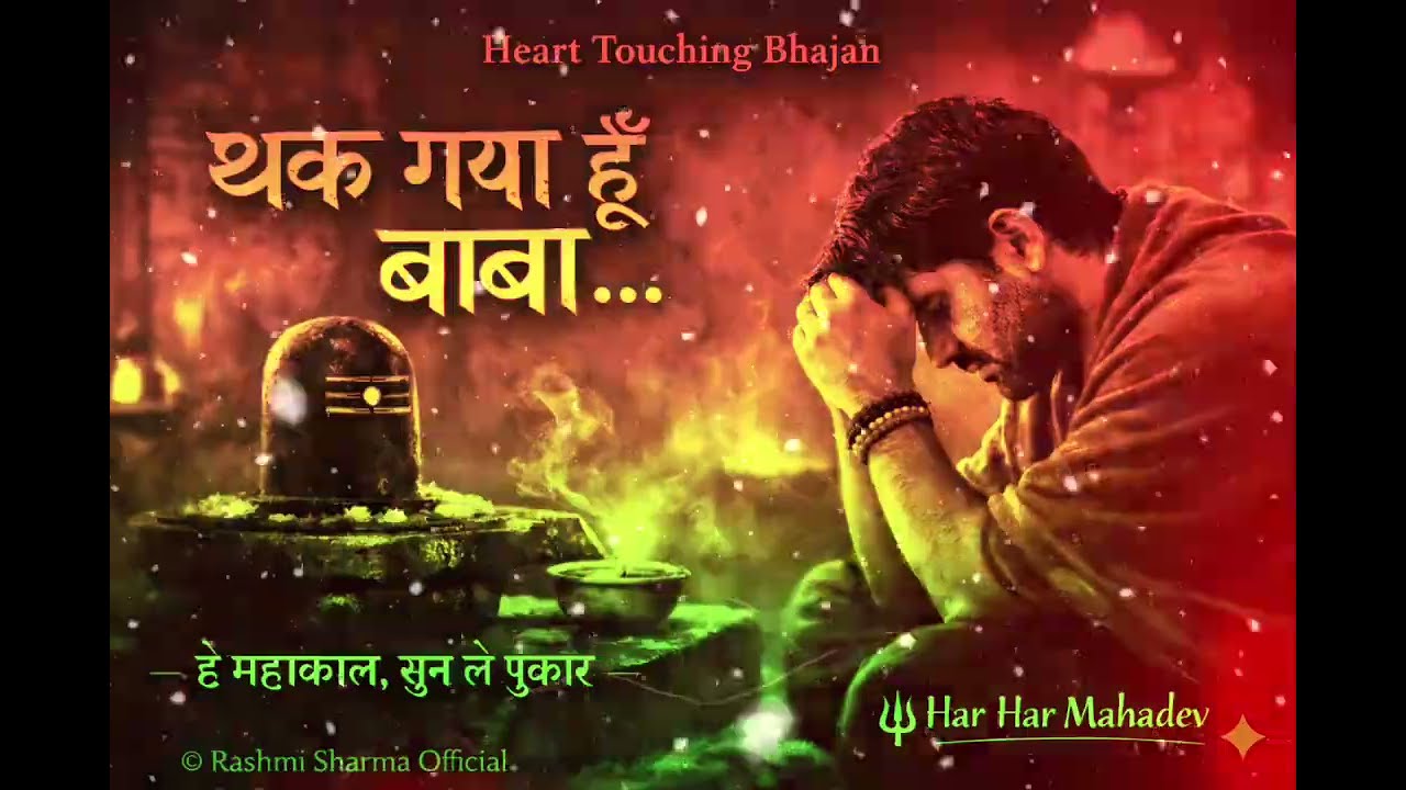 थक गया हूँ बाबा. हे महाकाल सुन ले पुकार #devotionalsongs #navratrisong #bholenath #bholenath_status 