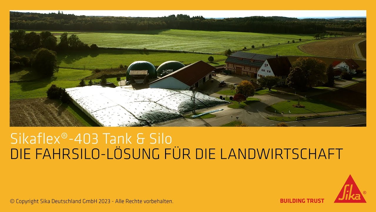 Sikaflex-403 Tank & Silo &ndash; Bereich Fahrsilo