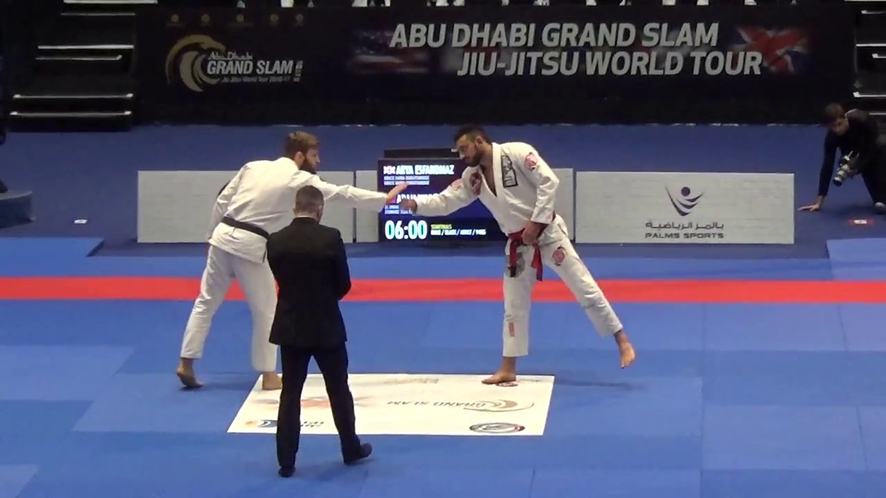 Adam Wardzinski vs Arya Esfandmaz - Abu Dhabi Grand Slam London 2017 - Black Adult - 94kg