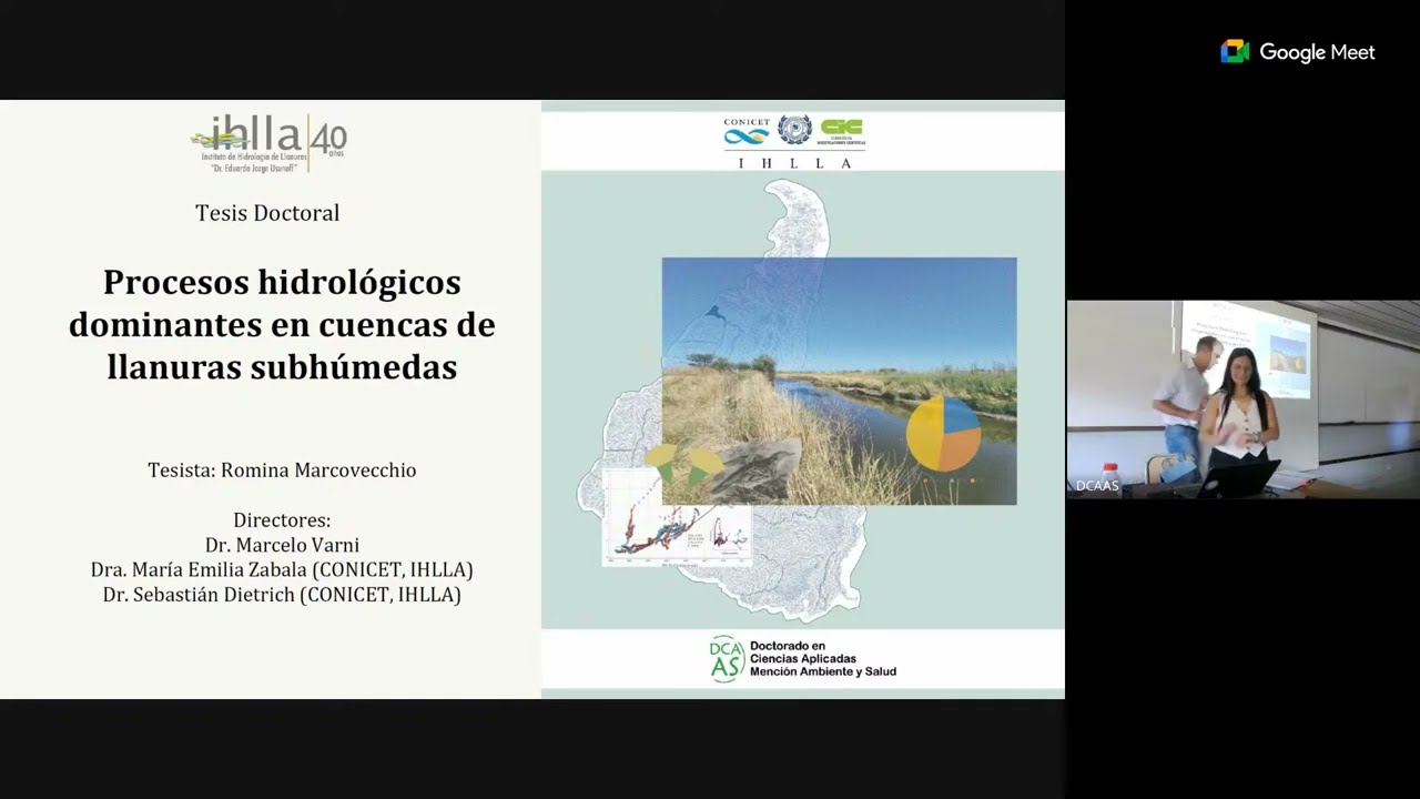 Defensa de Tesis de Posgrado Lic. Romina Marcovecchio