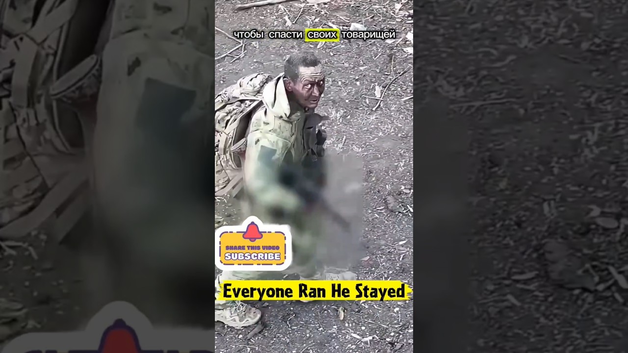 Everyone Escaped&hellip; The Drone Chose Him#viralclip #dronefootage
