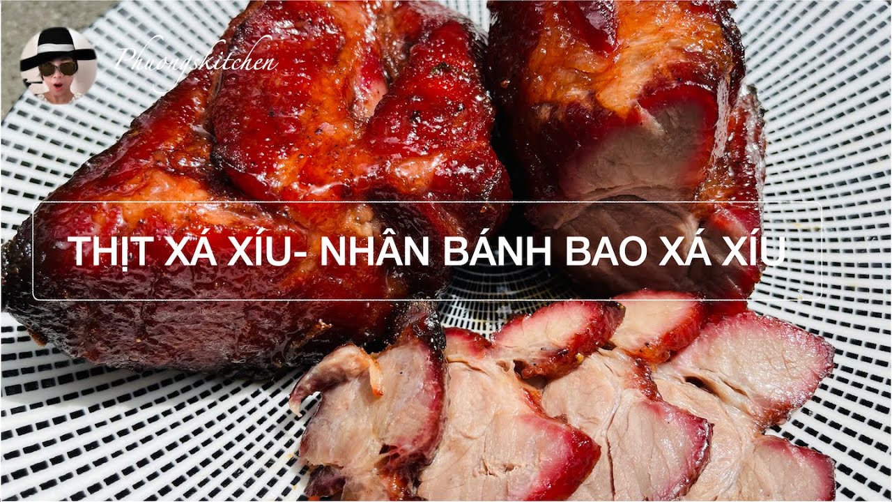 THỊT XÁ XÍU- Cách nấu sốt xá xíu cho nhân bánh bao
