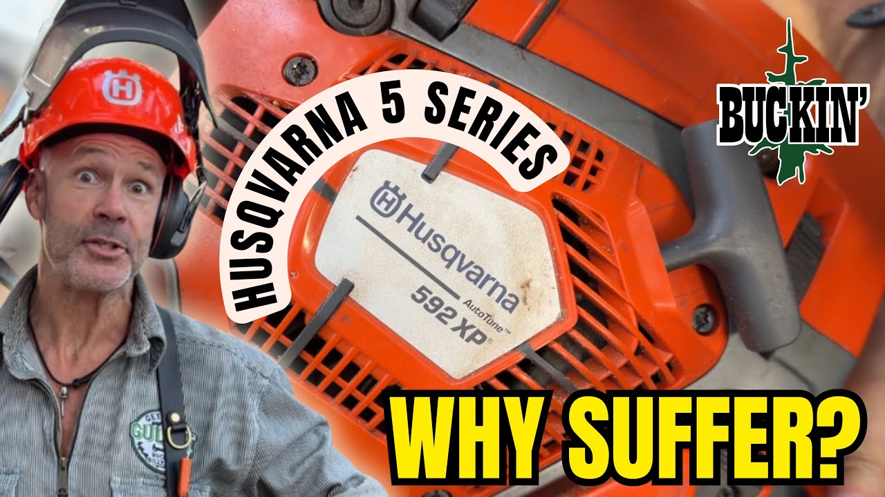 Пилы Husqvarna 5 серии — просто сумасшедшие