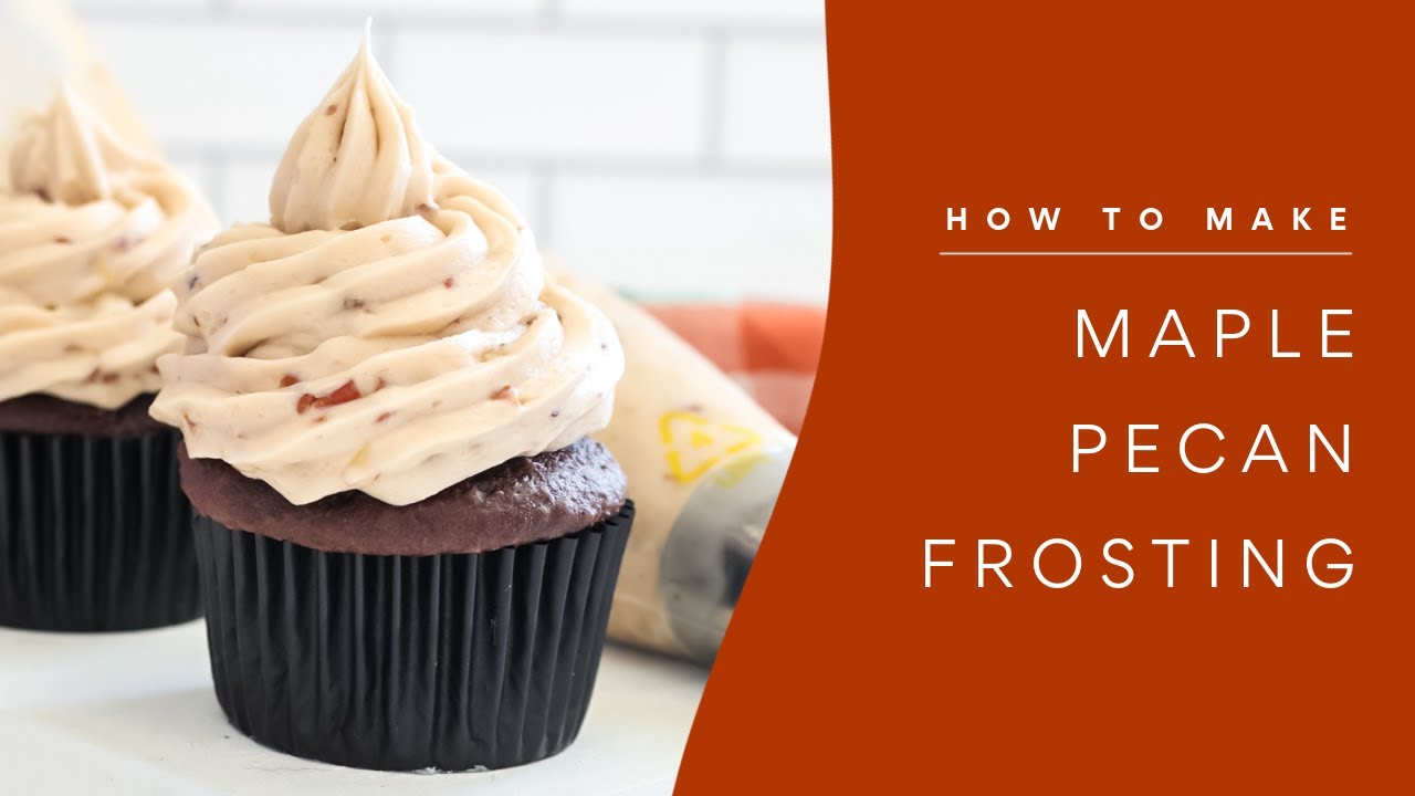 How to Make Maple Pecan Buttercream Frosting