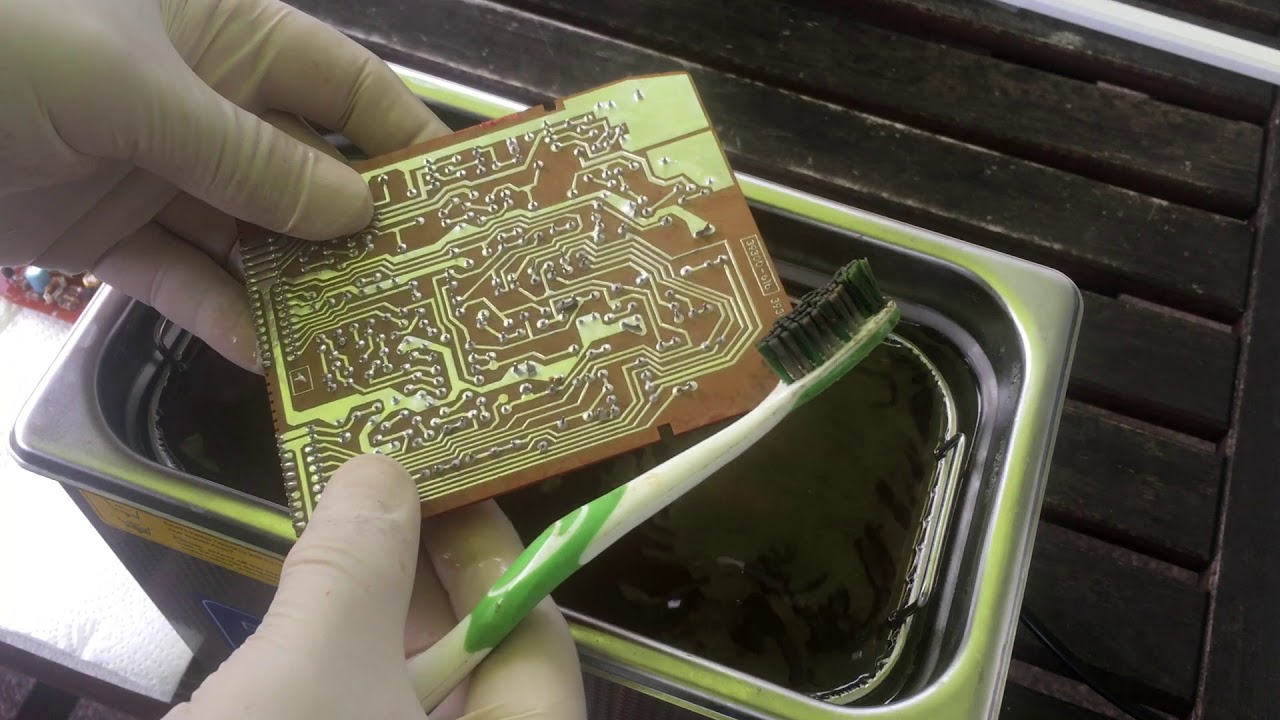 GRUNDIG TS1000 PCB Ultrasonic Cleaning