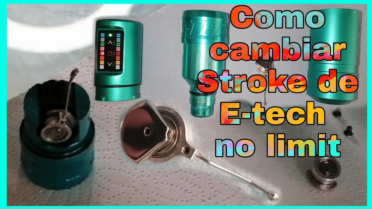 como cambiar stroke de E-tech no limit
