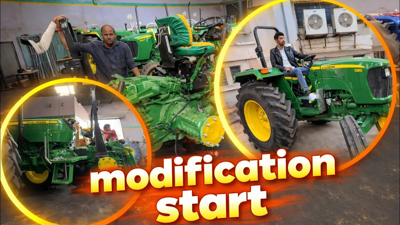 Tractor modifications का काम start || U पाइप लगवा दिया 🥳