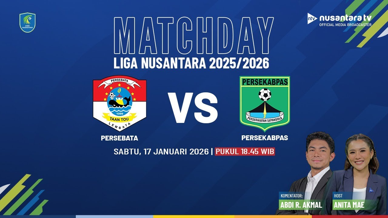 [LIVE] Persebata vs Persekabpas - Babak Penyisihan Grup D Liga Nusantara | NTV
