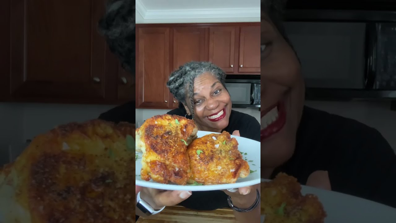 I don't use ANY Oil to Fry Chicken anymore! Cooked on Stovetop! (No oil, no flour, no breadcrumbs)