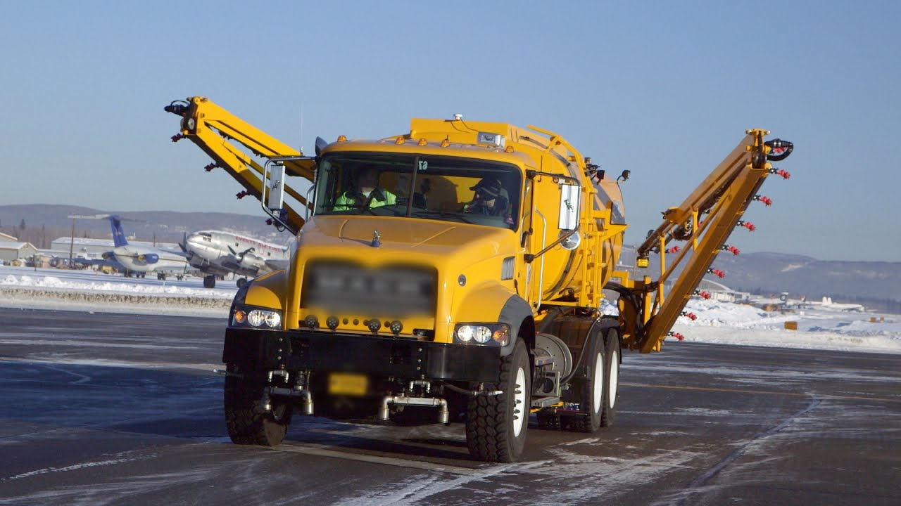 How Do Alaskan Airports Keep Runways Ice-Free?