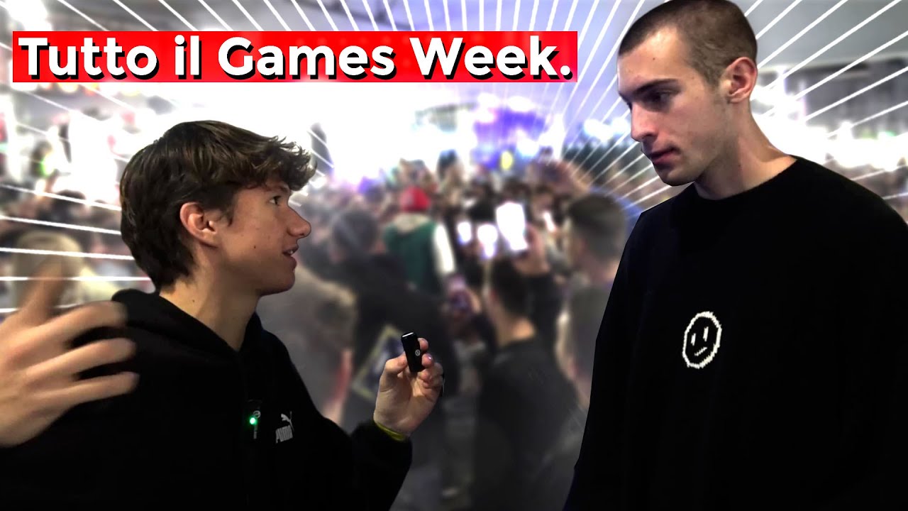 Vi porto con me al Games Week! ✈️