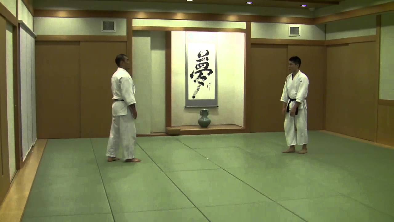 合気道 乱取裏技の形10本　肘技、手首技　左_Tomiki Aikido 17 Hon Urawaza Hiji Tekubi 1