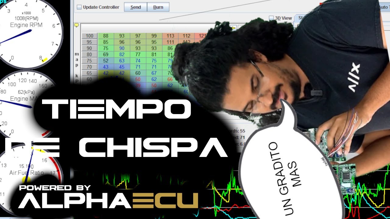 Programacion de AlphaECU: Como trabajar el Timing de la AlphaECU!