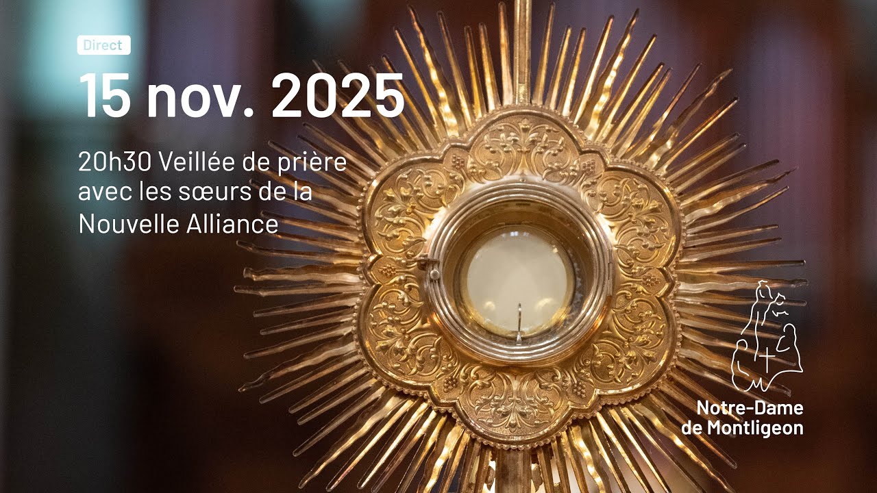 DIRECT Pèlerinage du Ciel - samedi 15 nov. 2025 - 20 h 30 - Veillée de prière