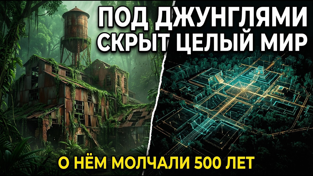 Под джунглями Амазонки нашли то, чего не должно быть