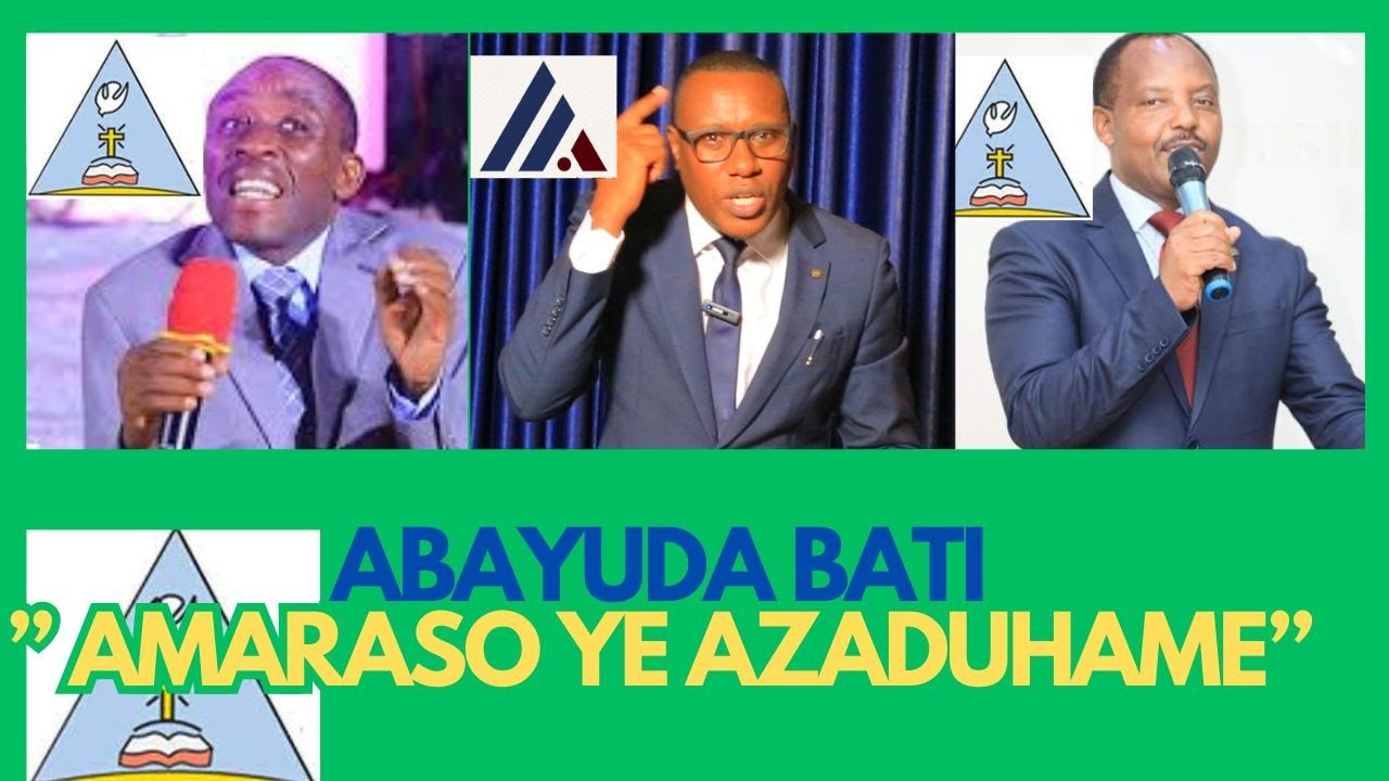 Abayuda BatiAMARASO YE AZADUHAME N'ABANA BACU MU MWAKA WA 33AMAZINA ATAZIBUKWA Amasaziro yo mu mwuka