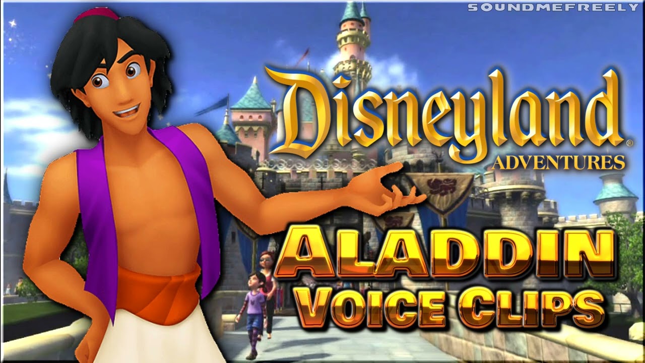 Все озвученные фрагменты Алладина • Disneyland Adventures для Kinect • Все озвученные реплики • 2011