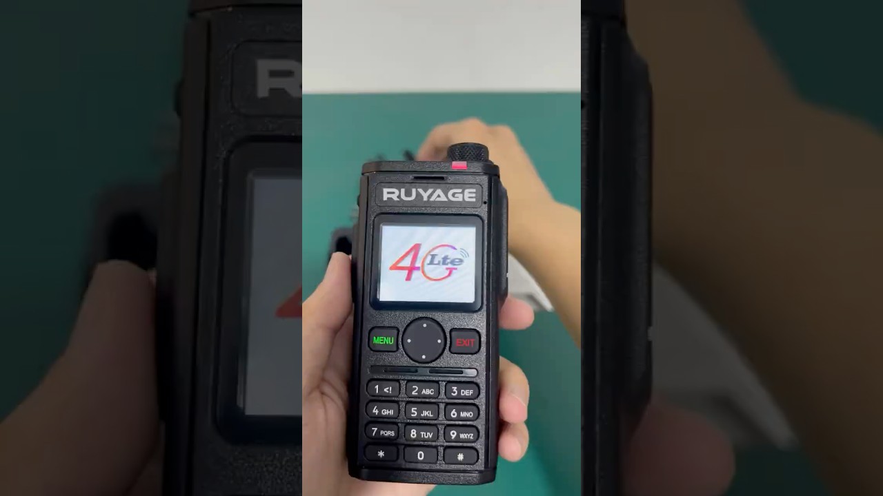 Ruyage RY98 Zello walkie talkie Equipped with Android 8.1 system.#zello