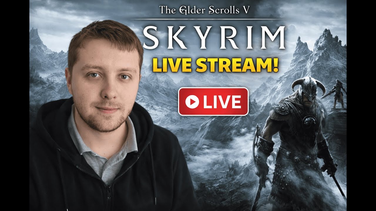 SKYRIM — перший стрім | Починаю легендарну пригоду 🐉