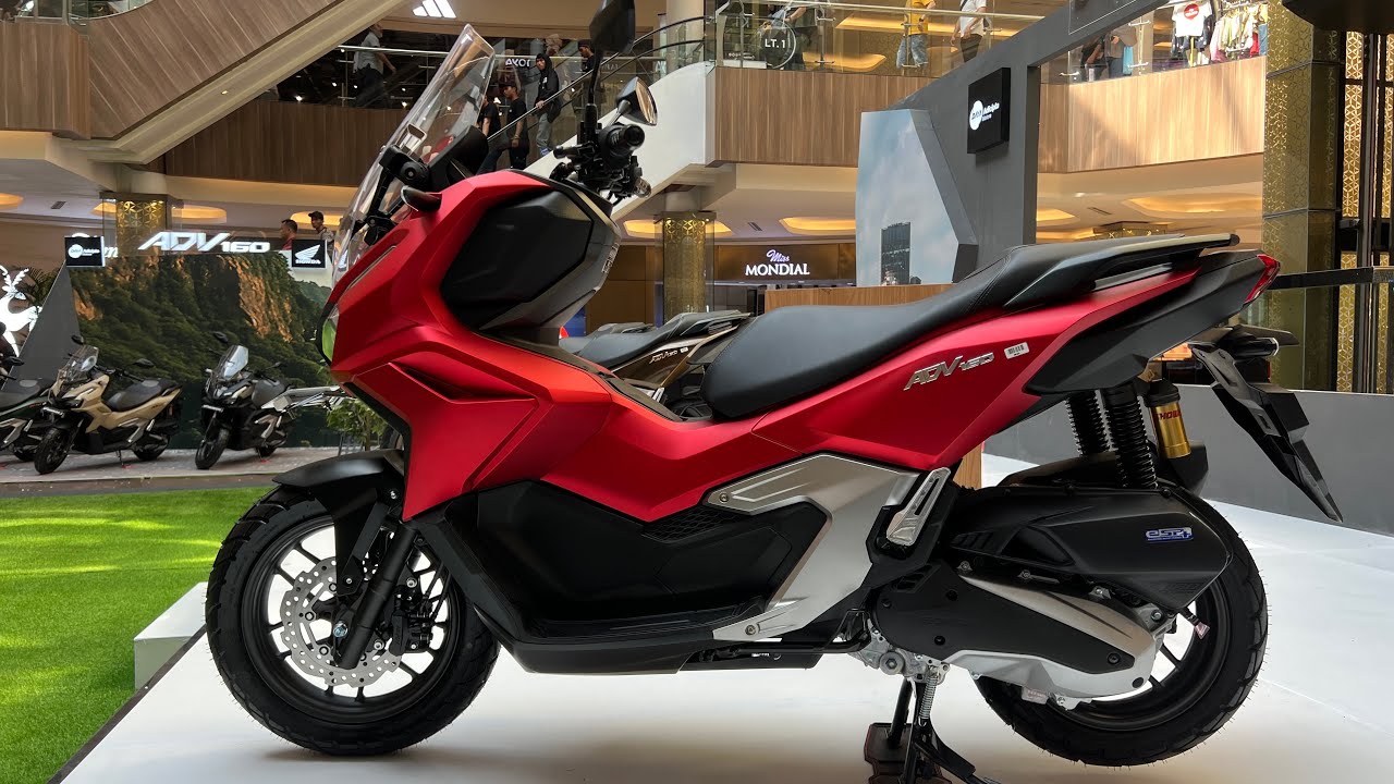 New 2026 Honda ADV 160 CBS (Solid Red) - The Ultimate Adventure Bike for Beginners!