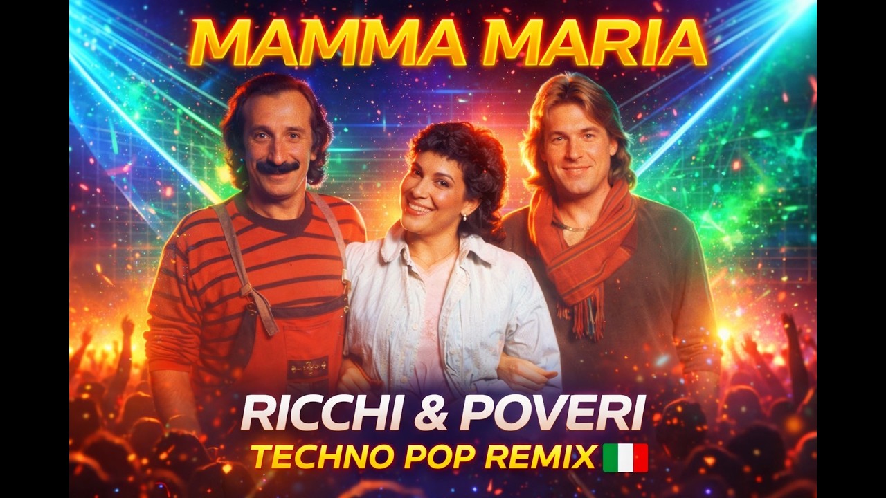 Ricchi e Poveri – Mamma Maria (Techno Pop Remix 2025) 🇮🇹 Italian Classic Rework