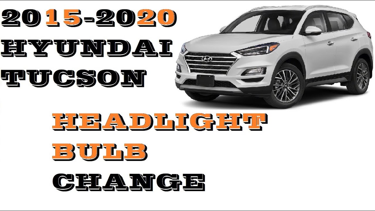 Как заменить лампы в фарах Hyundai Tucson 2015-2020