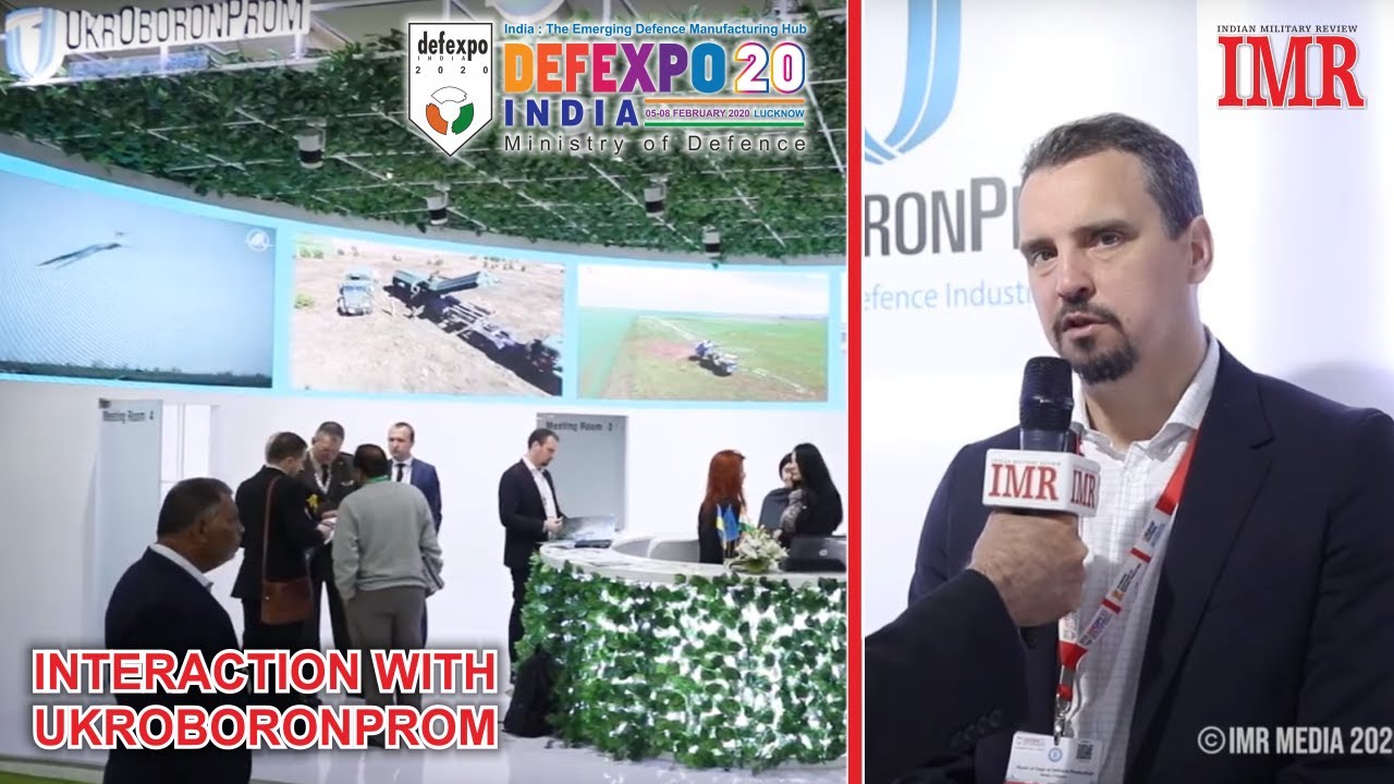 UKROBORONPROM at DEFEXPO 2020