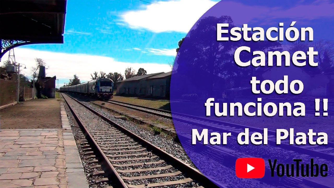 Esta Estación de Ferrocarril me sorprendió!! – Estación Camet (primera parte)
