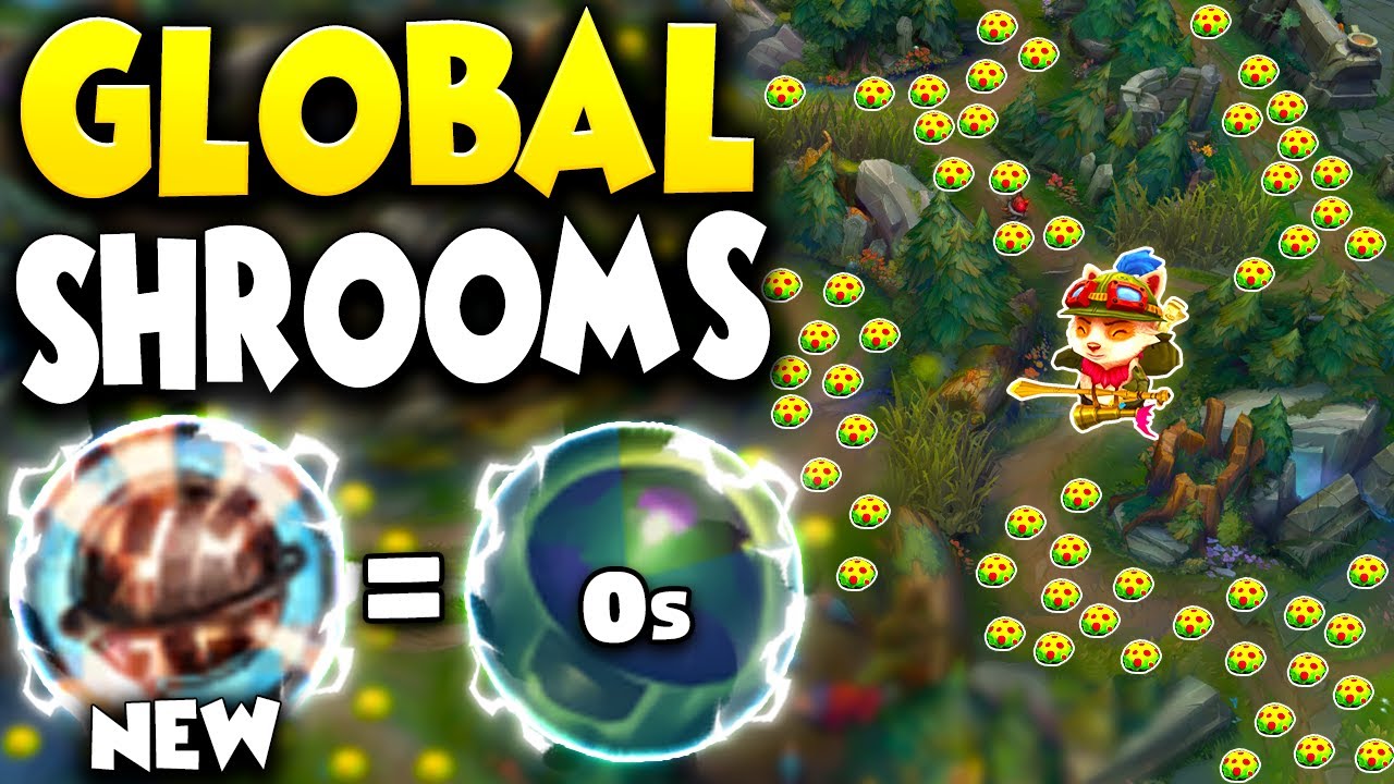 *145 SHROOMS IN 5 MINUTES* I broke Teemo's ULT & got a PENTA from FOUNTAIN 🤣🤣