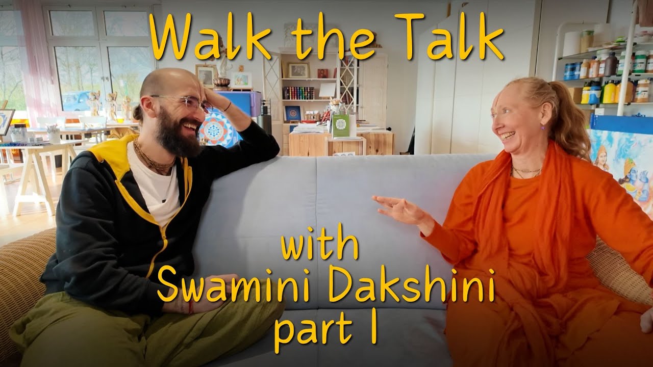 The early days of Bhakti Marga | Walk the Talk w. Swamini Vishwadakshini Ma