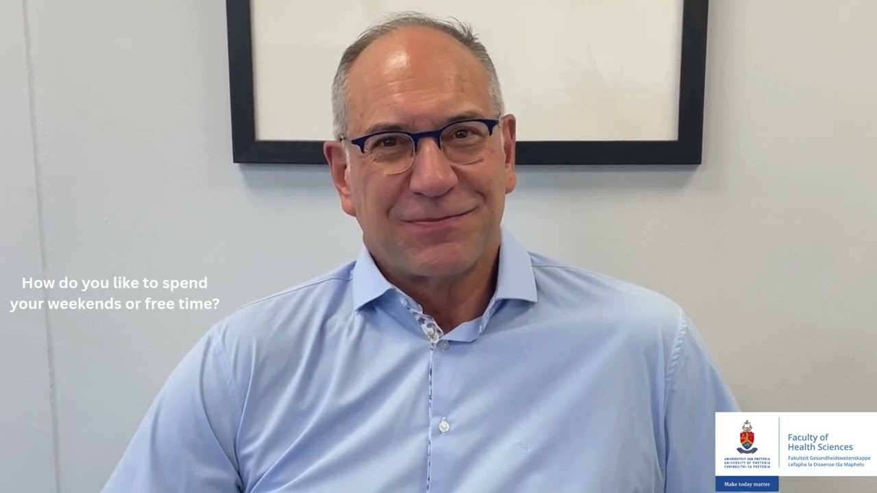 Getting to Know Prof Tiaan de Jager