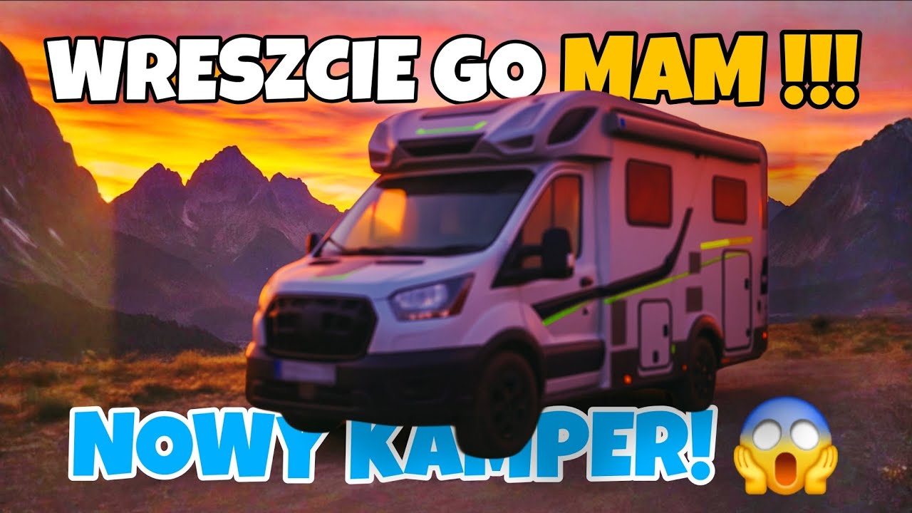 WRESZCIE GO MAM! 😍 Odbieram mojego KAMPERA Chausson S514!