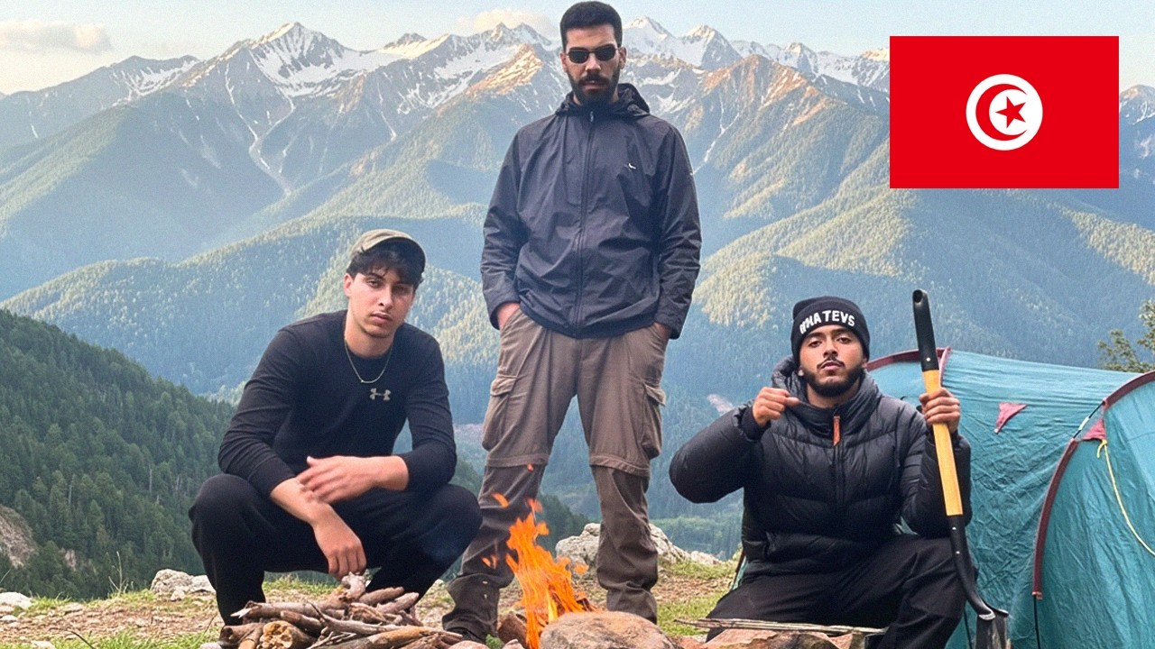 🇹🇳 Camping in Bizerte, Ain Demous For The First Time | كامبينڨ في بنزرت عين داموس لأول مرة 🇹🇳