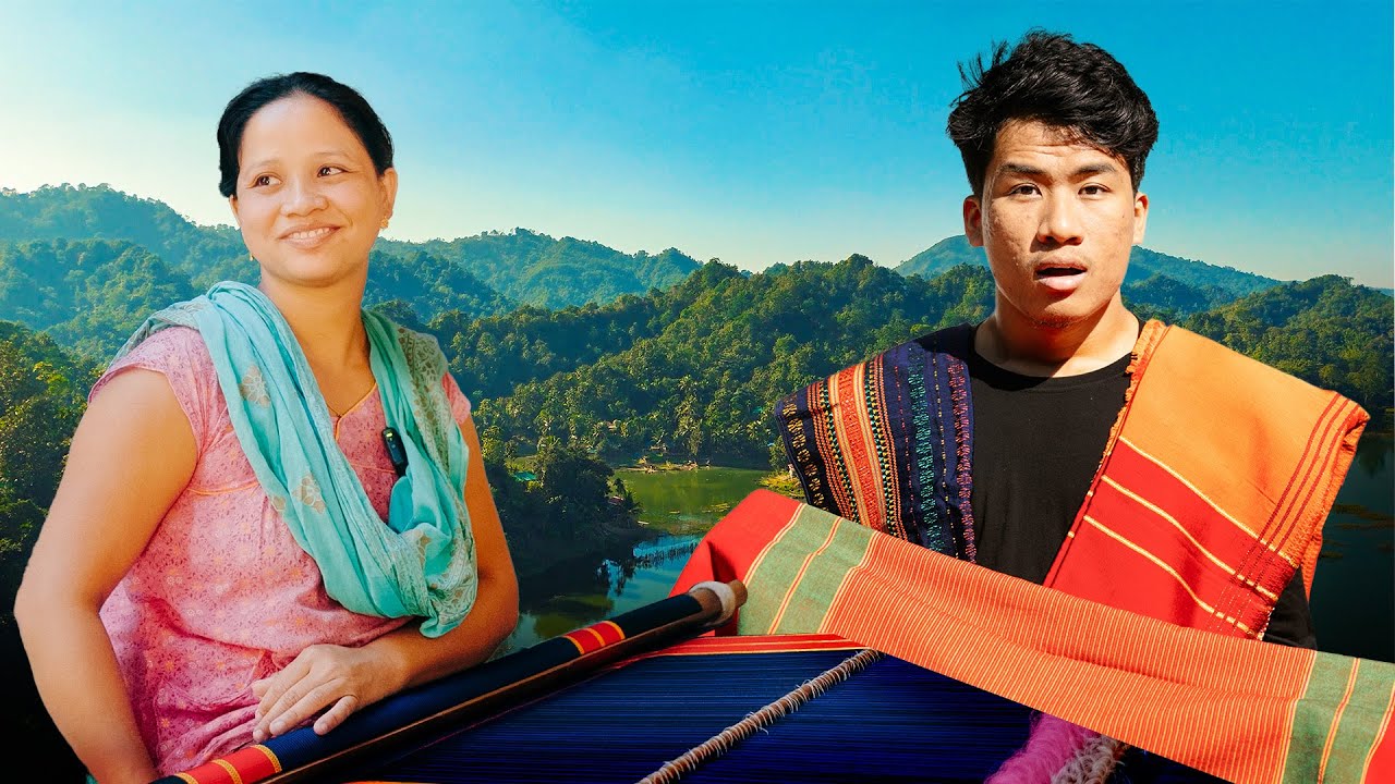 How do they make traditional dress? Indigenous people in Bangladesh!!